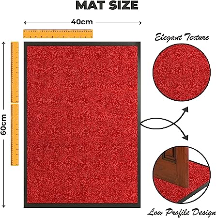 WC Bath Mat - Red